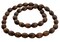 The Bead Chest Oval Olive Wood Beads from Bethlehem – Handcrafted in the Holy Land – 16 x 12mm, Vintage-Style – Perfect for Jewelry Making, Rosaries, Crafts & DIY Projects